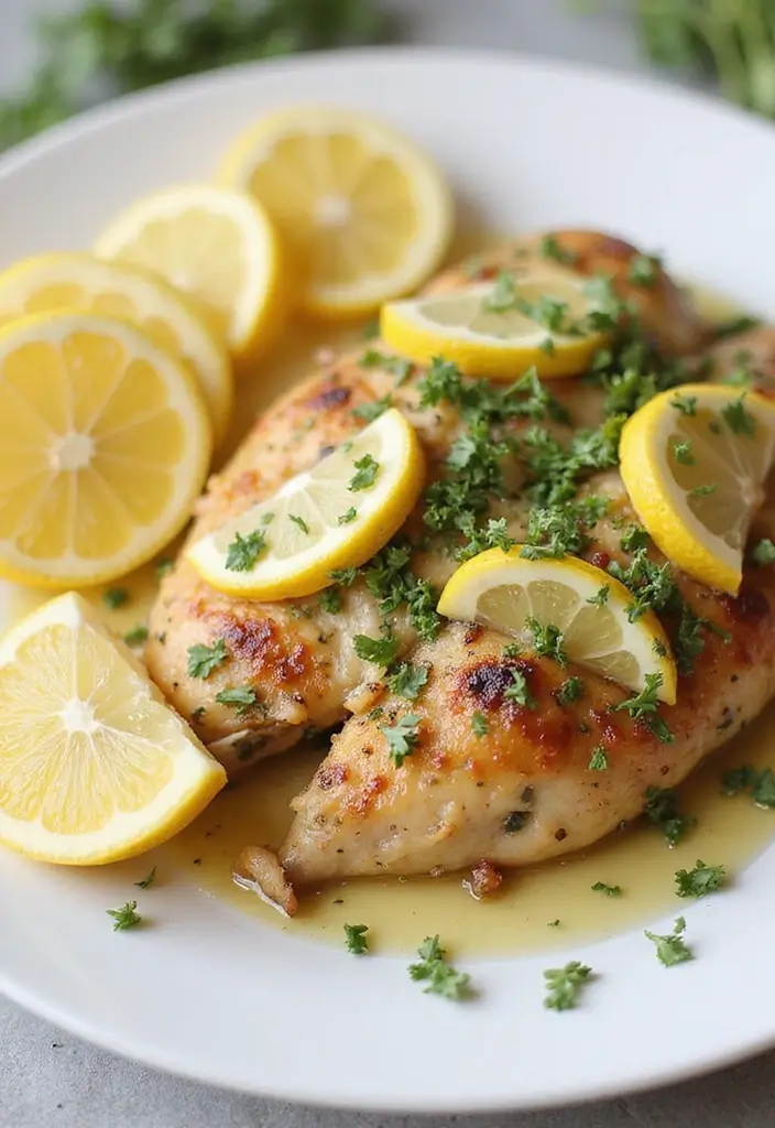 27 Healthy Stuffed Chicken Breast Recipes That Feel Fancy but Easy 26 27 Healthy Stuffed Chicken Breast Recipes That Feel Fancy but Easy - 25. Lemon Garlic and Herb Stuffed Chicken