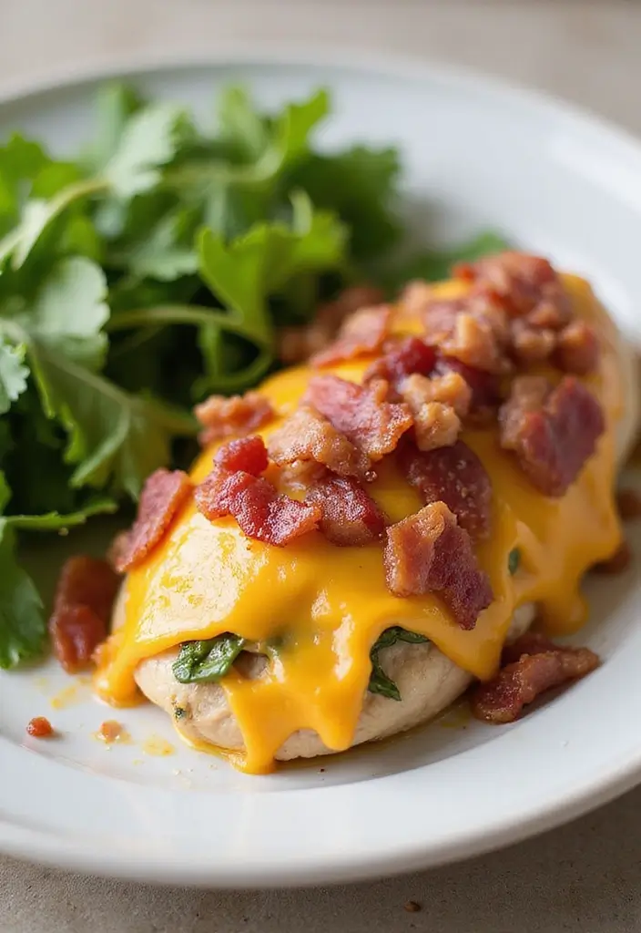 27 Healthy Stuffed Chicken Breast Recipes That Feel Fancy but Easy 8 27 Healthy Stuffed Chicken Breast Recipes That Feel Fancy but Easy - 7. Bacon and Cheese Stuffed Chicken
