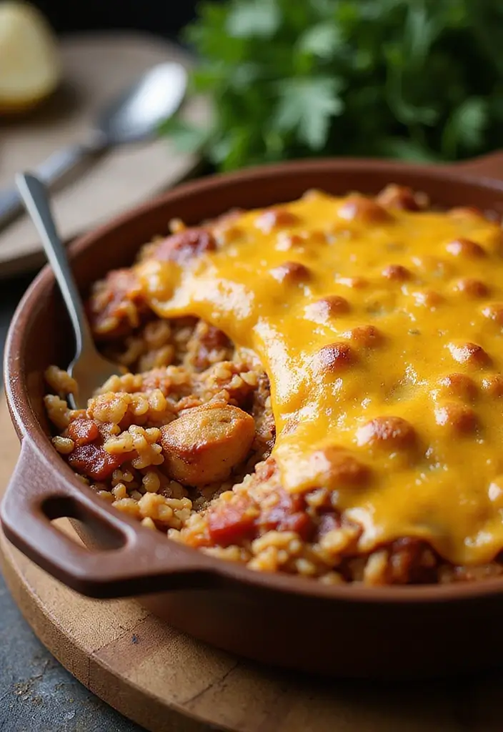 27 Rice-A-Roni Chicken and Rice Recipes That Are Nostalgic & Easy 23 27 Rice-A-Roni Chicken and Rice Recipes That Are Nostalgic & Easy - 22. BBQ Chicken and Rice Bake