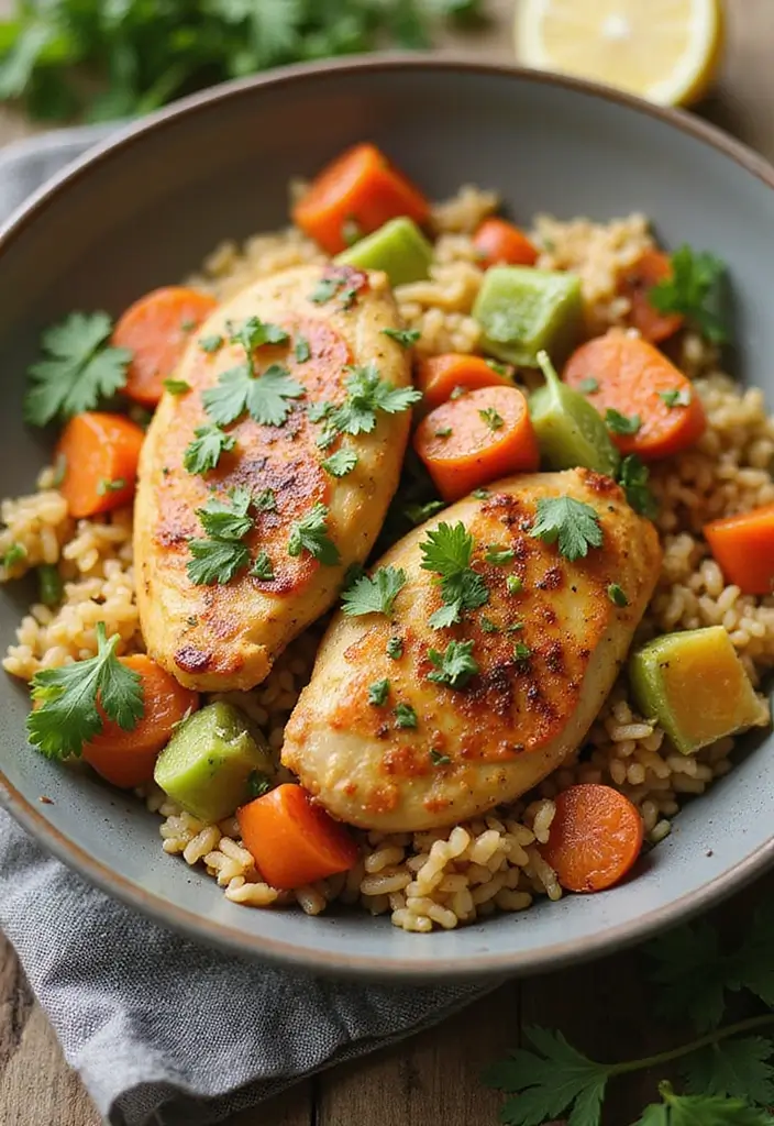 27 Rice-A-Roni Chicken and Rice Recipes That Are Nostalgic & Easy 24 27 Rice-A-Roni Chicken and Rice Recipes That Are Nostalgic & Easy - 23. Chicken and Rice Primavera