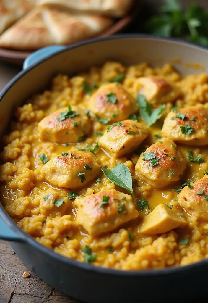 27 Rice-A-Roni Chicken and Rice Recipes That Are Nostalgic & Easy 27 27 Rice-A-Roni Chicken and Rice Recipes That Are Nostalgic & Easy - 26. Chicken Curry and Rice Casserole