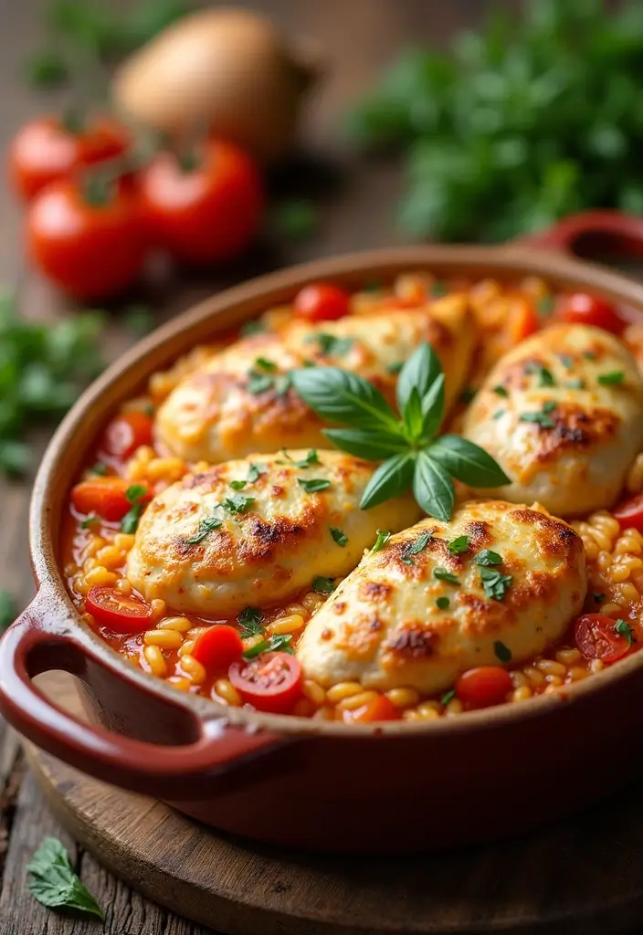 27 Rice-A-Roni Chicken and Rice Recipes That Are Nostalgic & Easy 9 27 Rice-A-Roni Chicken and Rice Recipes That Are Nostalgic & Easy - 8. Italian Chicken and Rice Bake