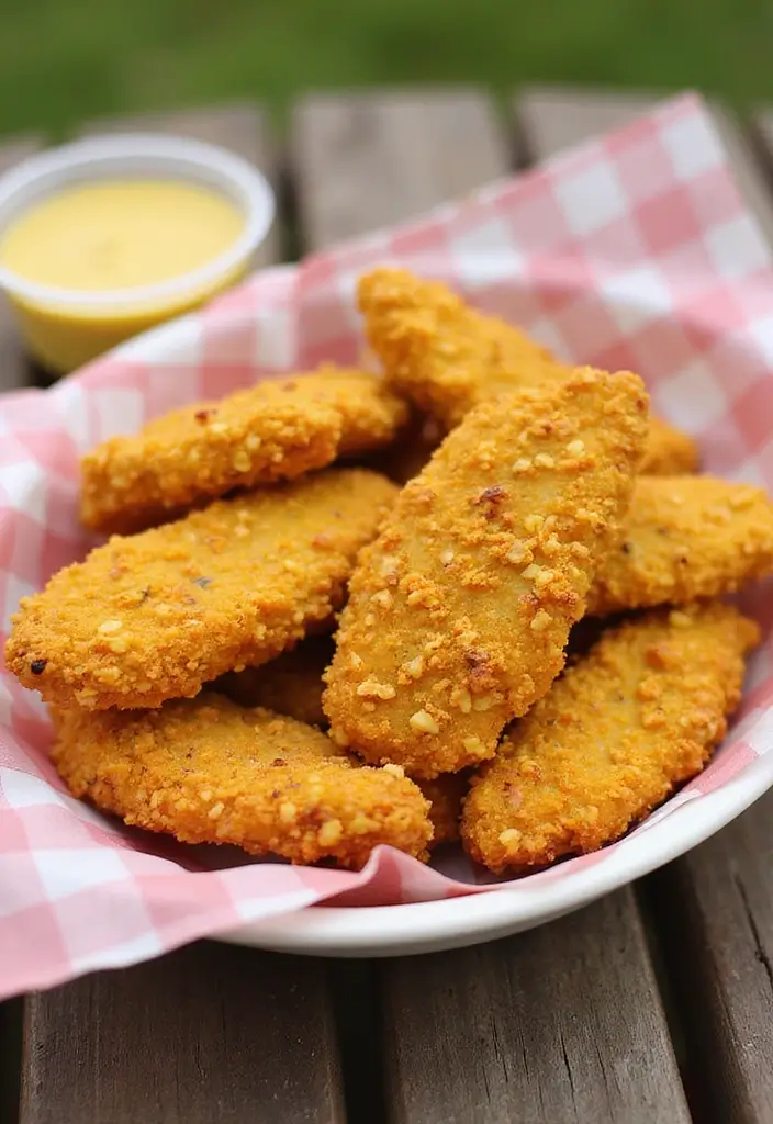 28 Corn Flake Chicken Tenders That Are Crunchy & Family-Friendly 4 28 Corn Flake Chicken Tenders That Are Crunchy & Family-Friendly - 3. Honey Mustard Corn Flake Chicken Tenders