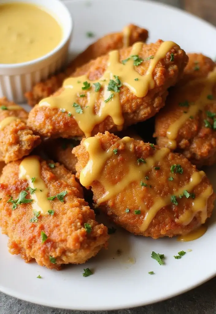 29 Chicken Fried Chicken Recipe Variations That Are Crispy Perfection 15 29 Chicken Fried Chicken Recipe Variations That Are Crispy Perfection - 14. Honey Mustard Fried Chicken