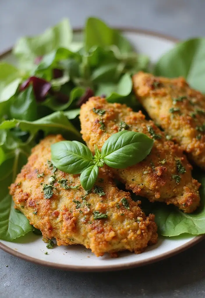 29 Chicken Fried Chicken Recipe Variations That Are Crispy Perfection 18 29 Chicken Fried Chicken Recipe Variations That Are Crispy Perfection - 17. Pesto Fried Chicken