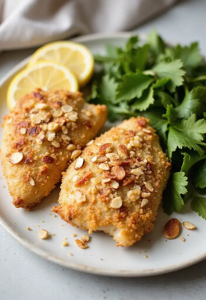 29 Chicken Fried Chicken Recipe Variations That Are Crispy Perfection 5 29 Chicken Fried Chicken Recipe Variations That Are Crispy Perfection - 4. Crispy Almond-Crusted Chicken