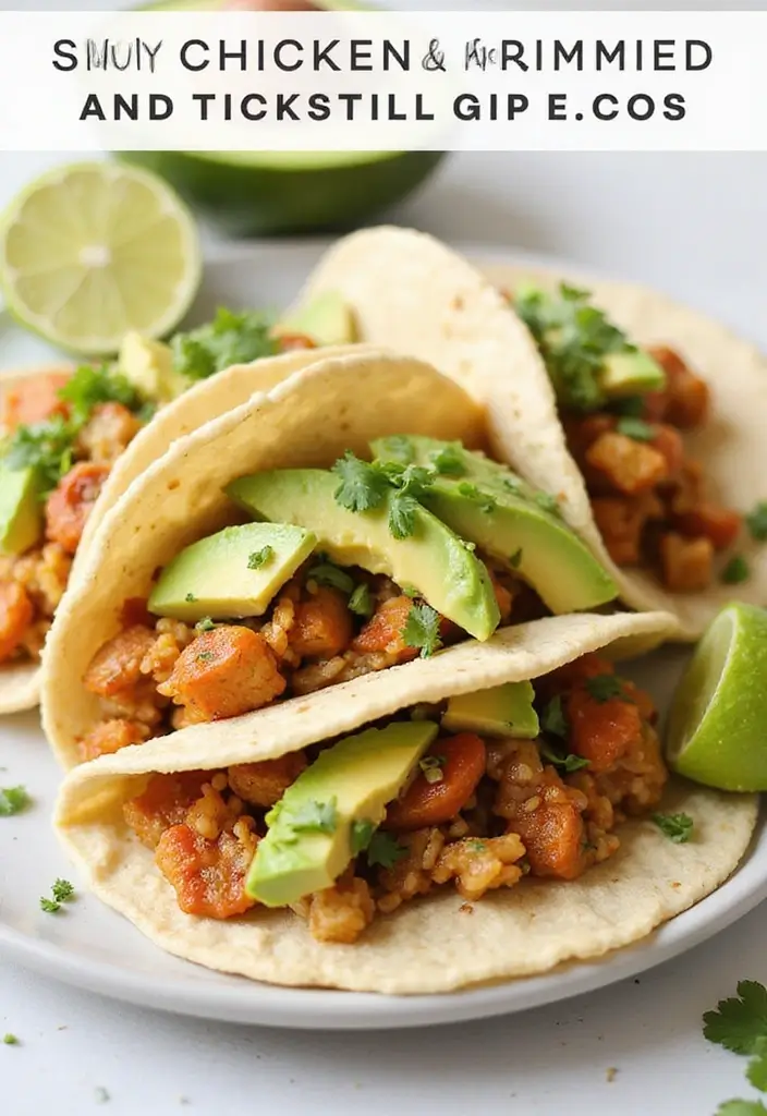 29 Chicken and Brown Rice Recipes for Clean Eating 12 29 Chicken and Brown Rice Recipes for Clean Eating - 11. Chicken and Brown Rice Tacos