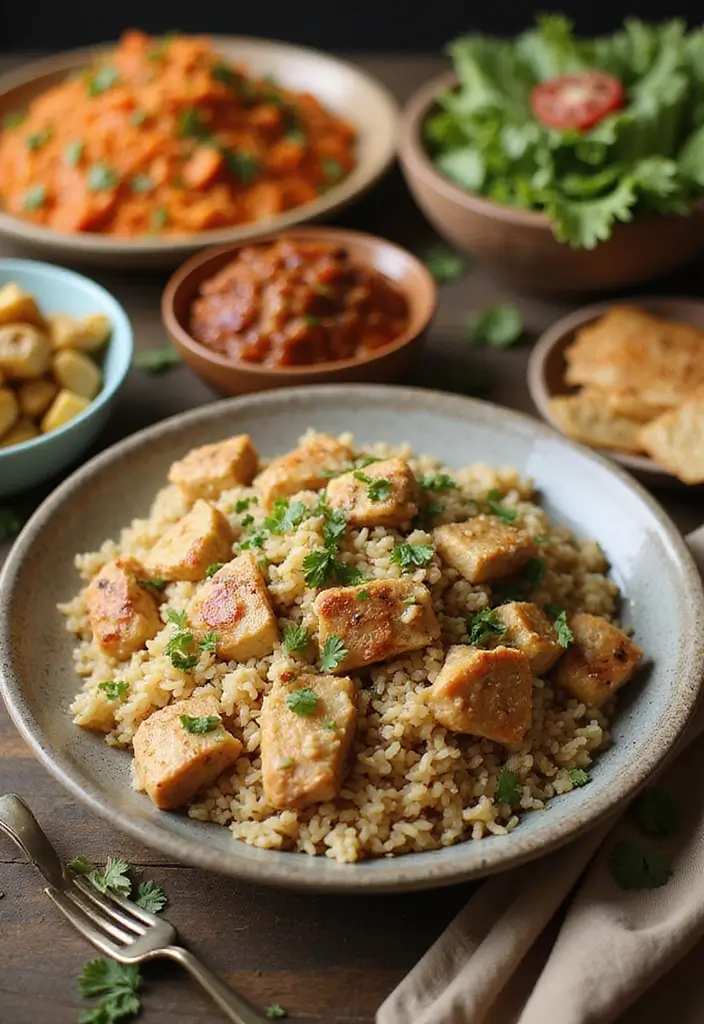 29 Chicken and Brown Rice Recipes for Clean Eating 21 29 Chicken and Brown Rice Recipes for Clean Eating - 20. Chicken and Brown Rice Pilaf