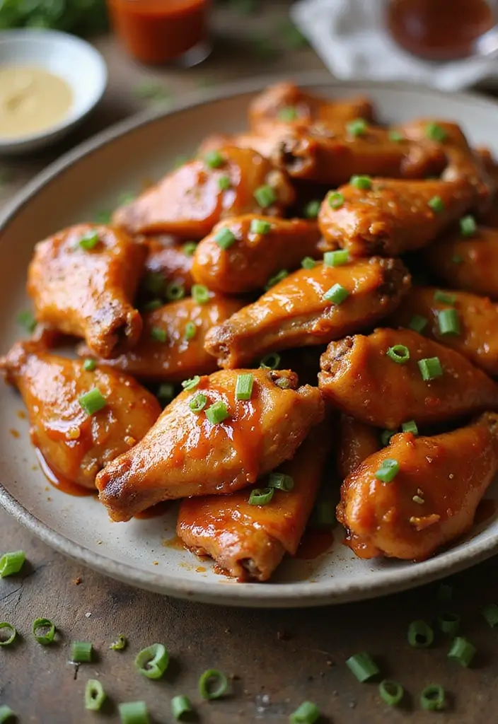 29 Honey Chicken Recipes: Easy and Flavor-Packed 12 29 Honey Chicken Recipes: Easy and Flavor-Packed - 11. Honey Sriracha Chicken Wings