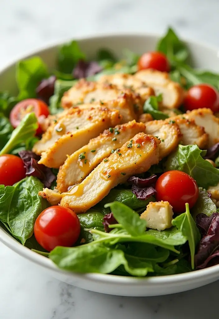 29 Honey Chicken Recipes: Easy and Flavor-Packed 13 29 Honey Chicken Recipes: Easy and Flavor-Packed - 12. Honey Dijon Chicken Salad