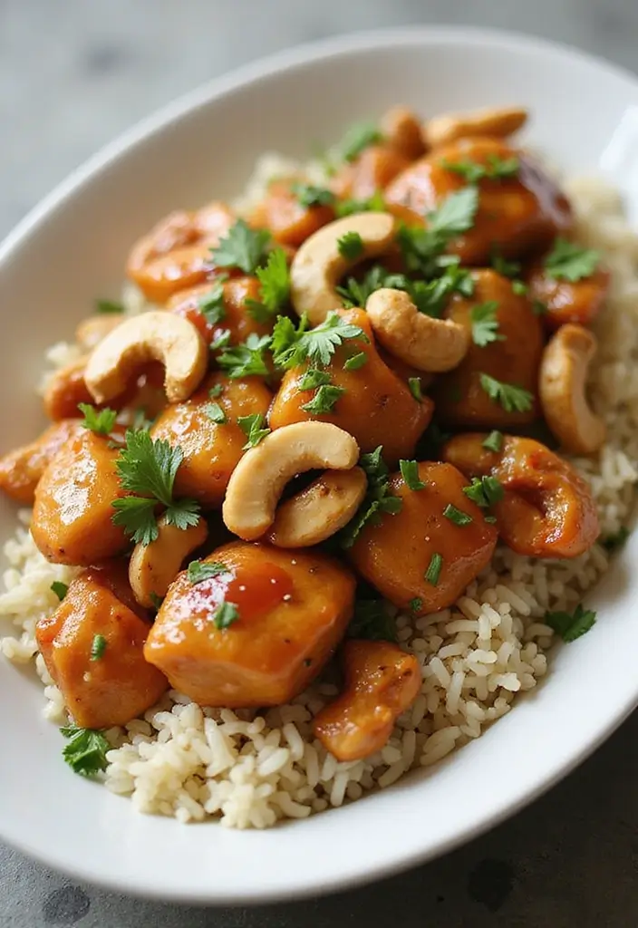 29 Honey Chicken Recipes: Easy and Flavor-Packed 26 29 Honey Chicken Recipes: Easy and Flavor-Packed - 25. Honey Cashew Chicken
