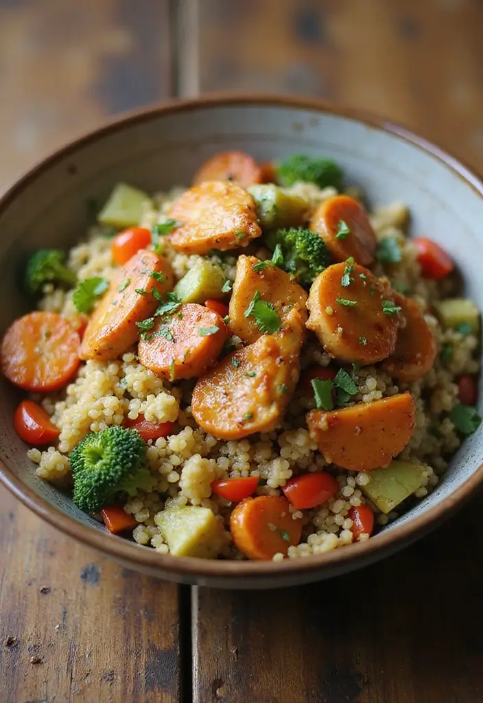 29 Honey Chicken Recipes: Easy and Flavor-Packed 27 29 Honey Chicken Recipes: Easy and Flavor-Packed - 26. Honey Garlic Chicken Stir-fried Quinoa
