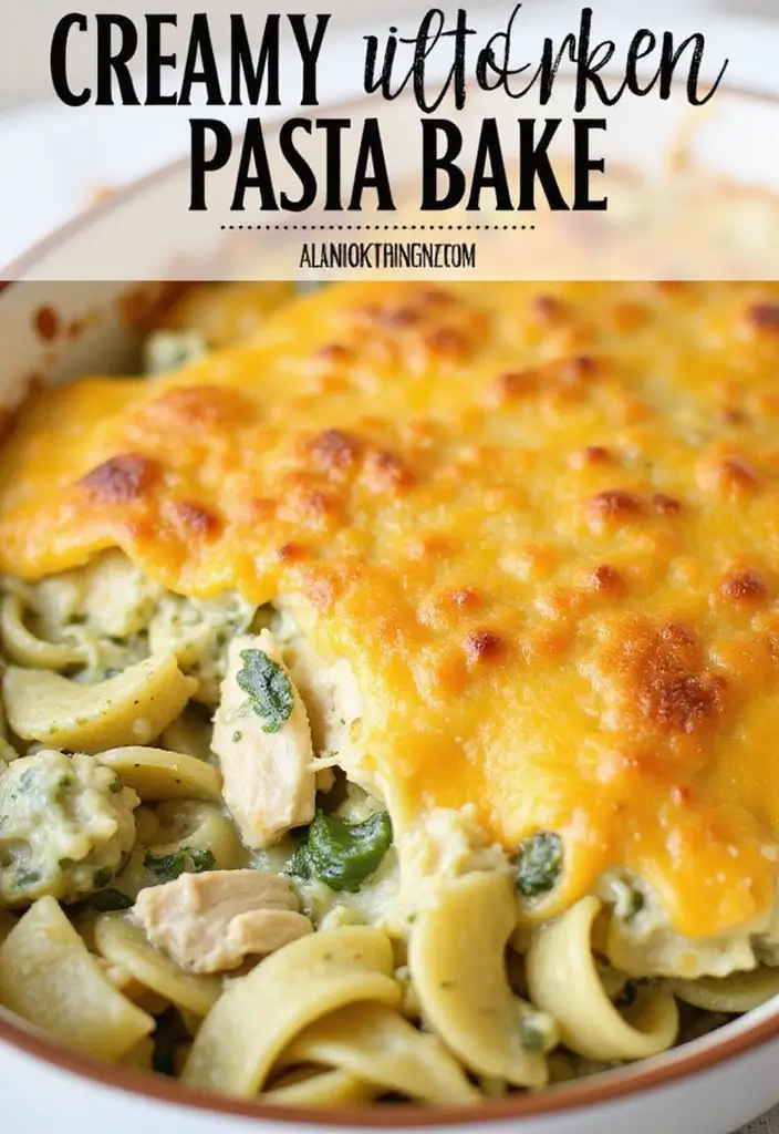 30 Creamy Pesto Chicken Pasta Recipes That Feel Fresh & Filling 15 30 Creamy Pesto Chicken Pasta Recipes That Feel Fresh & Filling - 14. Creamy Pesto Chicken Pasta Bake