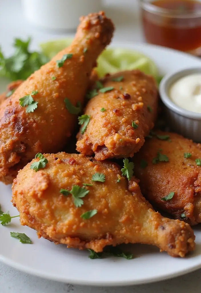 30 Fried Chicken Recipe Air Fryer Versions That Crunch Perfectly 2 30 Fried Chicken Recipe Air Fryer Versions That Crunch Perfectly - 1. Classic Southern Air Fryer Fried Chicken