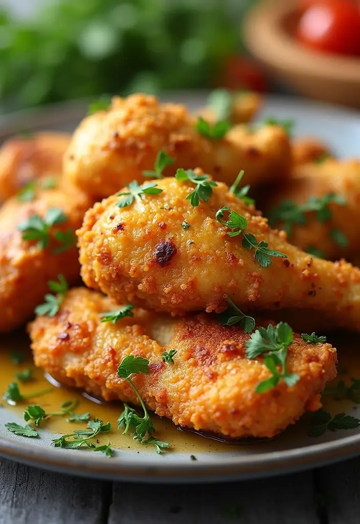 30 Fried Chicken Recipe Air Fryer Versions That Crunch Perfectly 12 30 Fried Chicken Recipe Air Fryer Versions That Crunch Perfectly - 11. Honey Mustard Air Fryer Chicken