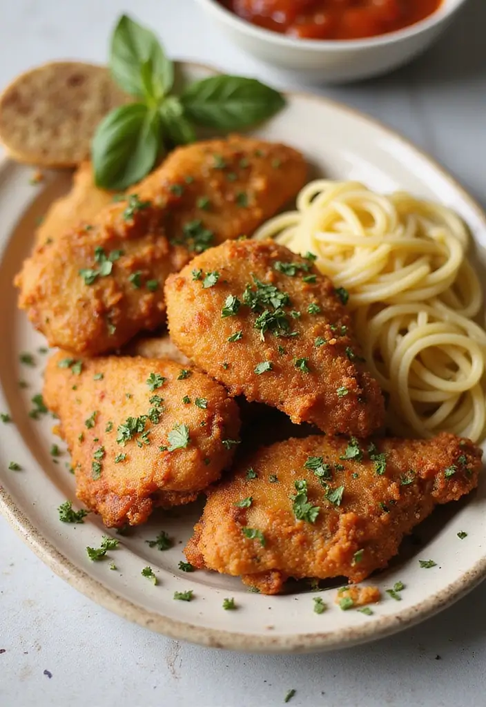 30 Fried Chicken Recipe Air Fryer Versions That Crunch Perfectly 15 30 Fried Chicken Recipe Air Fryer Versions That Crunch Perfectly - 14. Italian Herb Air Fryer Chicken