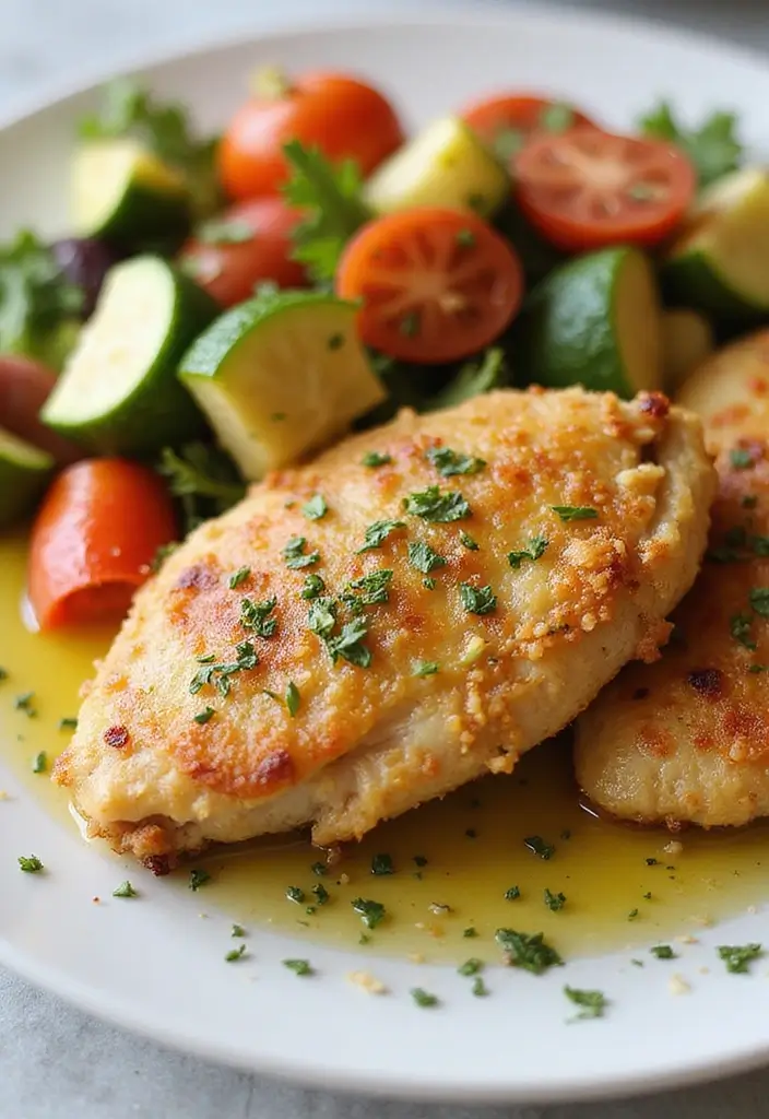 30 Fried Chicken Recipe Air Fryer Versions That Crunch Perfectly 3 30 Fried Chicken Recipe Air Fryer Versions That Crunch Perfectly - 2. Garlic Parmesan Air Fryer Chicken