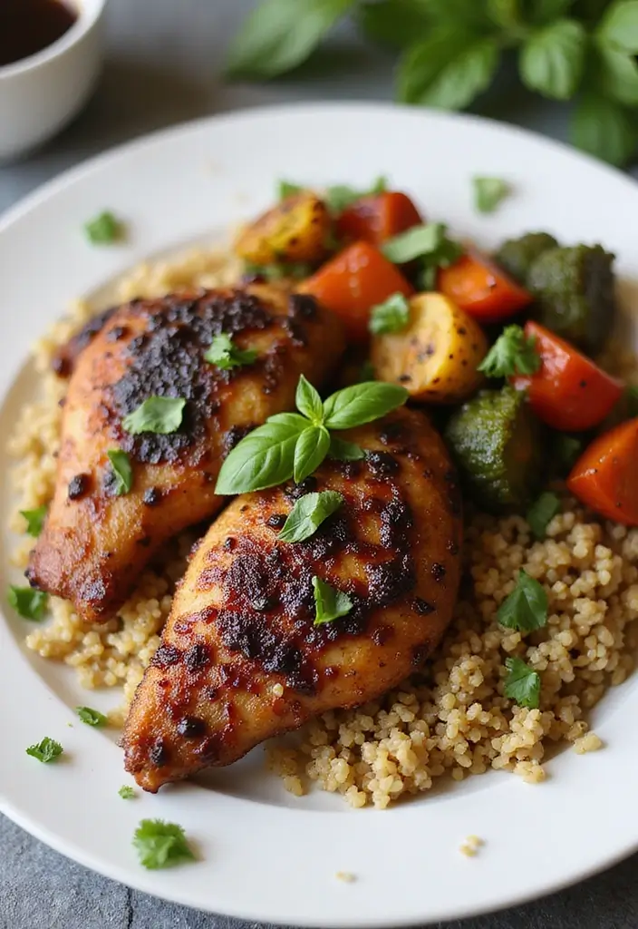30 Fried Chicken Recipe Air Fryer Versions That Crunch Perfectly 29 30 Fried Chicken Recipe Air Fryer Versions That Crunch Perfectly - 28. Balsamic Glazed Air Fryer Chicken