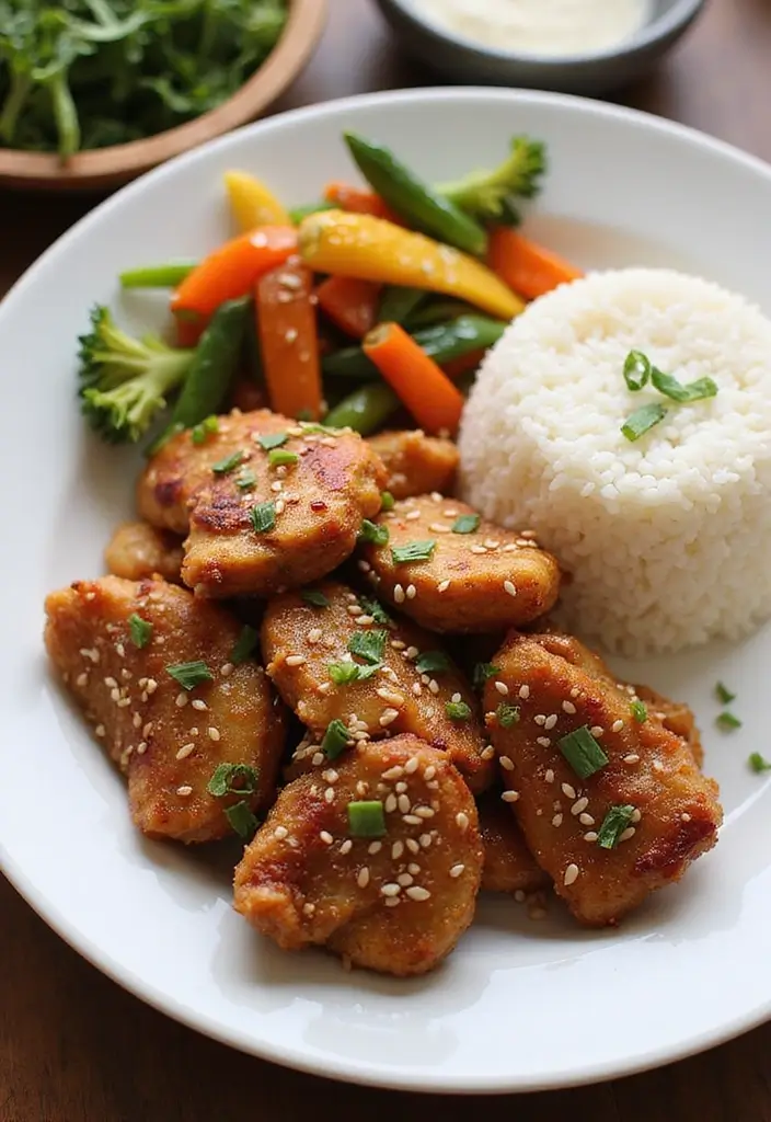 30 Fried Chicken Recipe Air Fryer Versions That Crunch Perfectly 30 30 Fried Chicken Recipe Air Fryer Versions That Crunch Perfectly - 29. Sesame Garlic Air Fryer Chicken