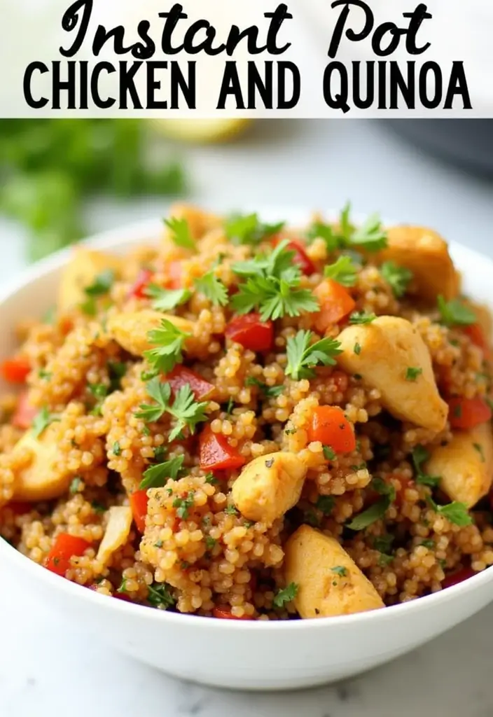 30 Instant Pot Italian Chicken Recipes That Are Savory & Simple 21 30 Instant Pot Italian Chicken Recipes That Are Savory & Simple - 20. Instant Pot Italian Chicken and Quinoa
