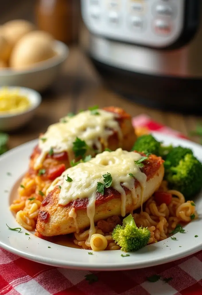 30 Instant Pot Italian Chicken Recipes That Are Savory & Simple 27 30 Instant Pot Italian Chicken Recipes That Are Savory & Simple - 26. Instant Pot Italian Chicken Bake with Broccoli