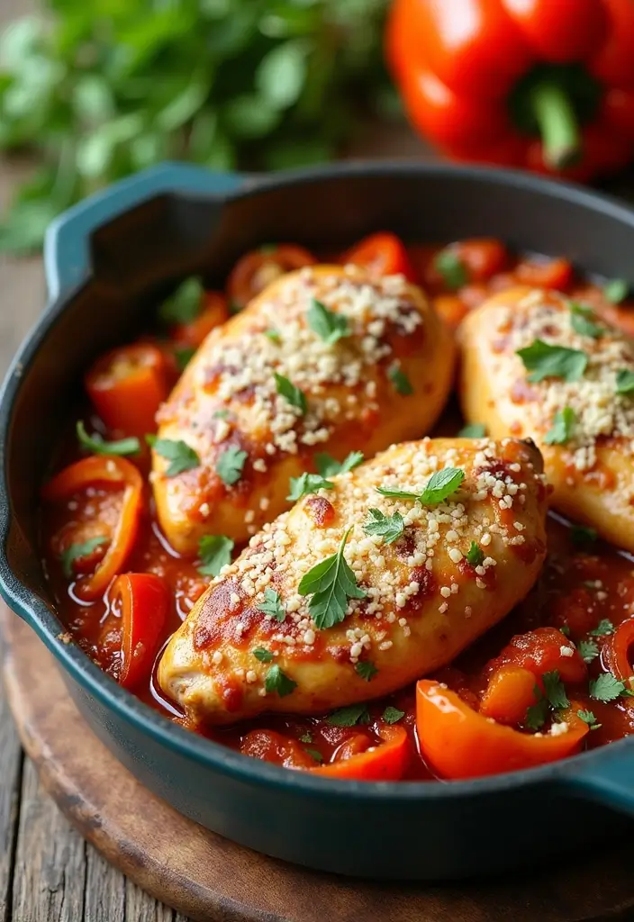 30 Instant Pot Italian Chicken Recipes That Are Savory & Simple 29 30 Instant Pot Italian Chicken Recipes That Are Savory & Simple - 28. Instant Pot Italian Chicken with Bell Peppers