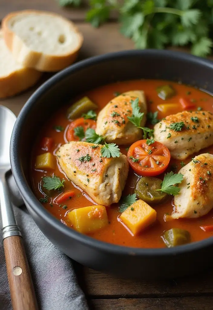 30 Instant Pot Italian Chicken Recipes That Are Savory & Simple 5 30 Instant Pot Italian Chicken Recipes That Are Savory & Simple - 4. Italian Herb Chicken Stew